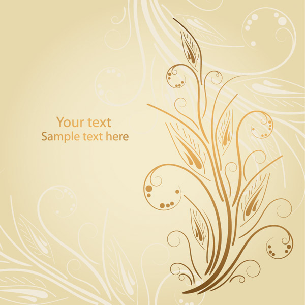 free vector Soft pattern vector